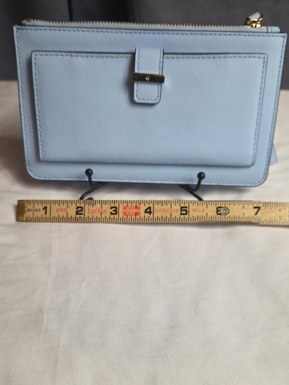 KATE SPADE Karolina Cedar Street Sky Blue Wallet Wristlet